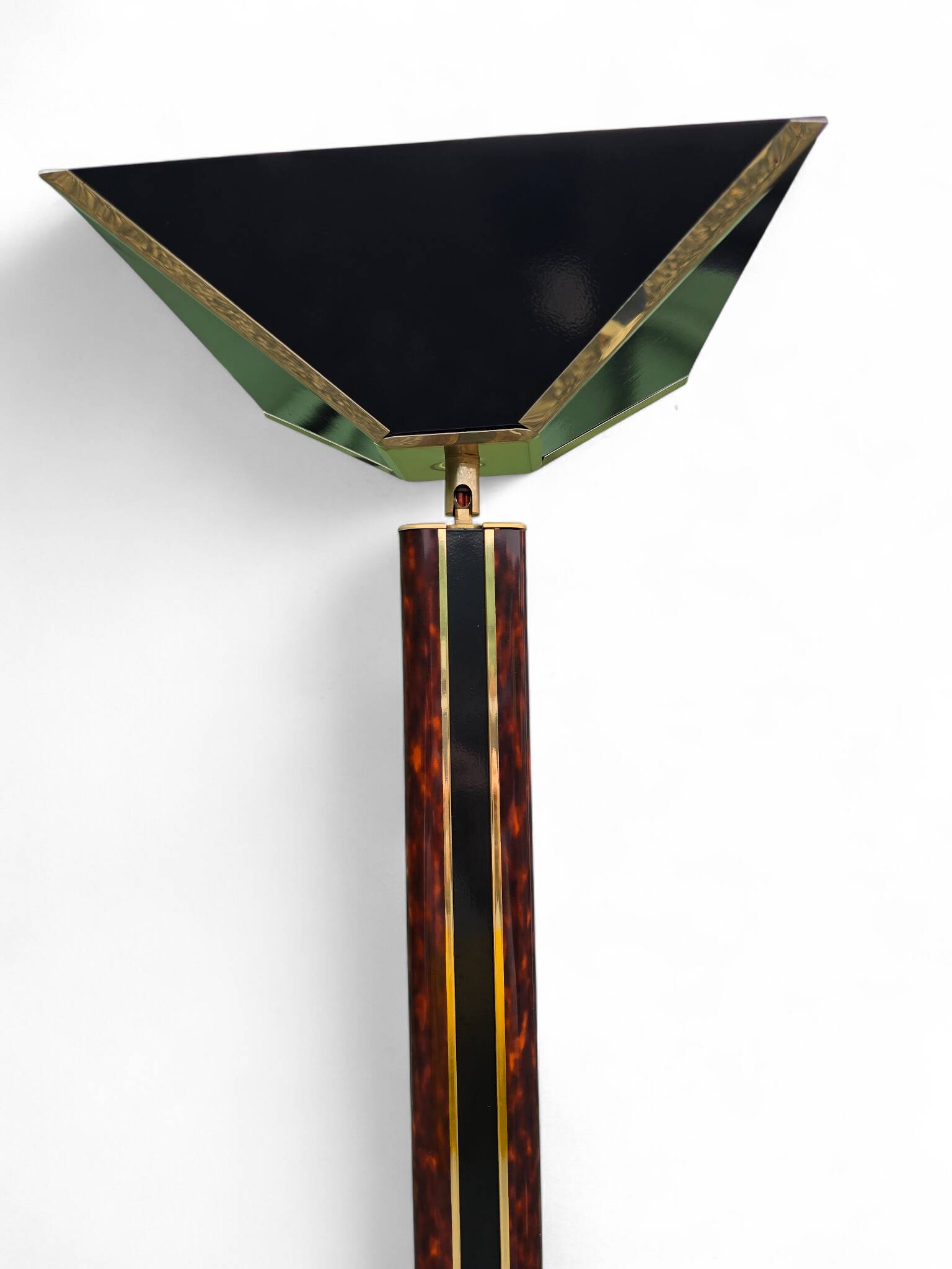 80s KOTT Tortoiseshell Floor Lamp