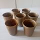 Stoneware glasses