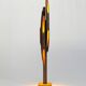 Sculptural Solid Wood Floor Lamp Collectible Design Modern Light, YEARNING