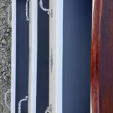 Dresser 3 drawers louis XV style white