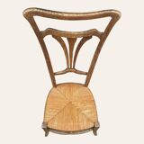 Ancienne chaise de nourrice Art Nouveau