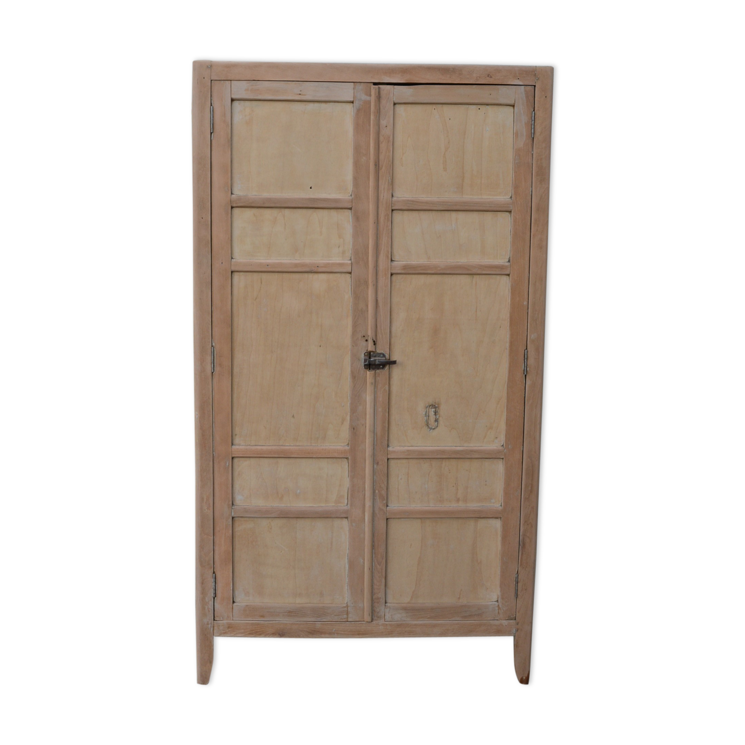 Parisian cabinet in raw wood