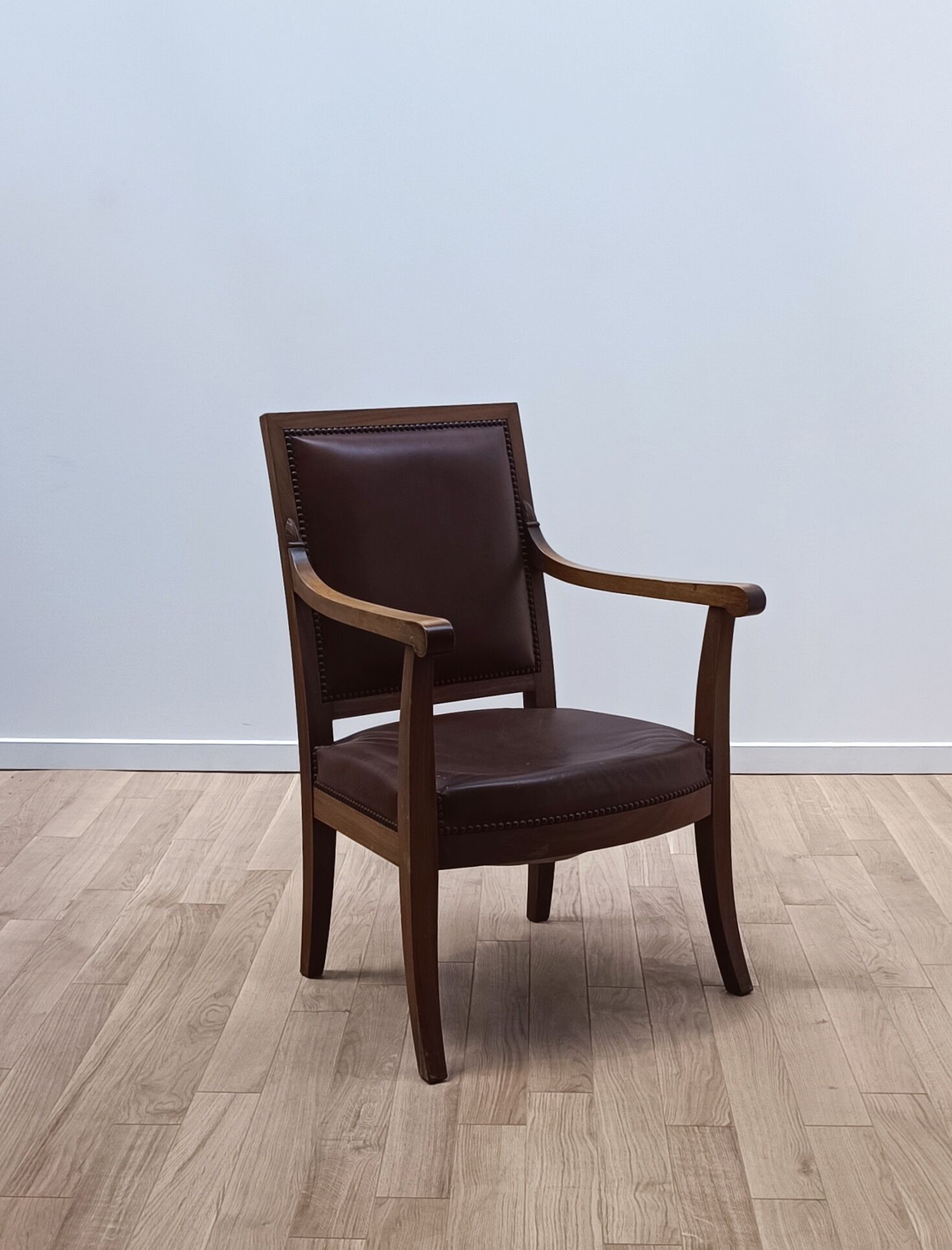 Vintage Directoire style armchair