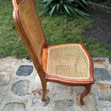 Caned chairs in Louis XV style