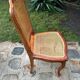 Caned chairs in Louis XV style