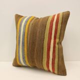 Turkish kilim cushion, 45x45 cm, kb-1396