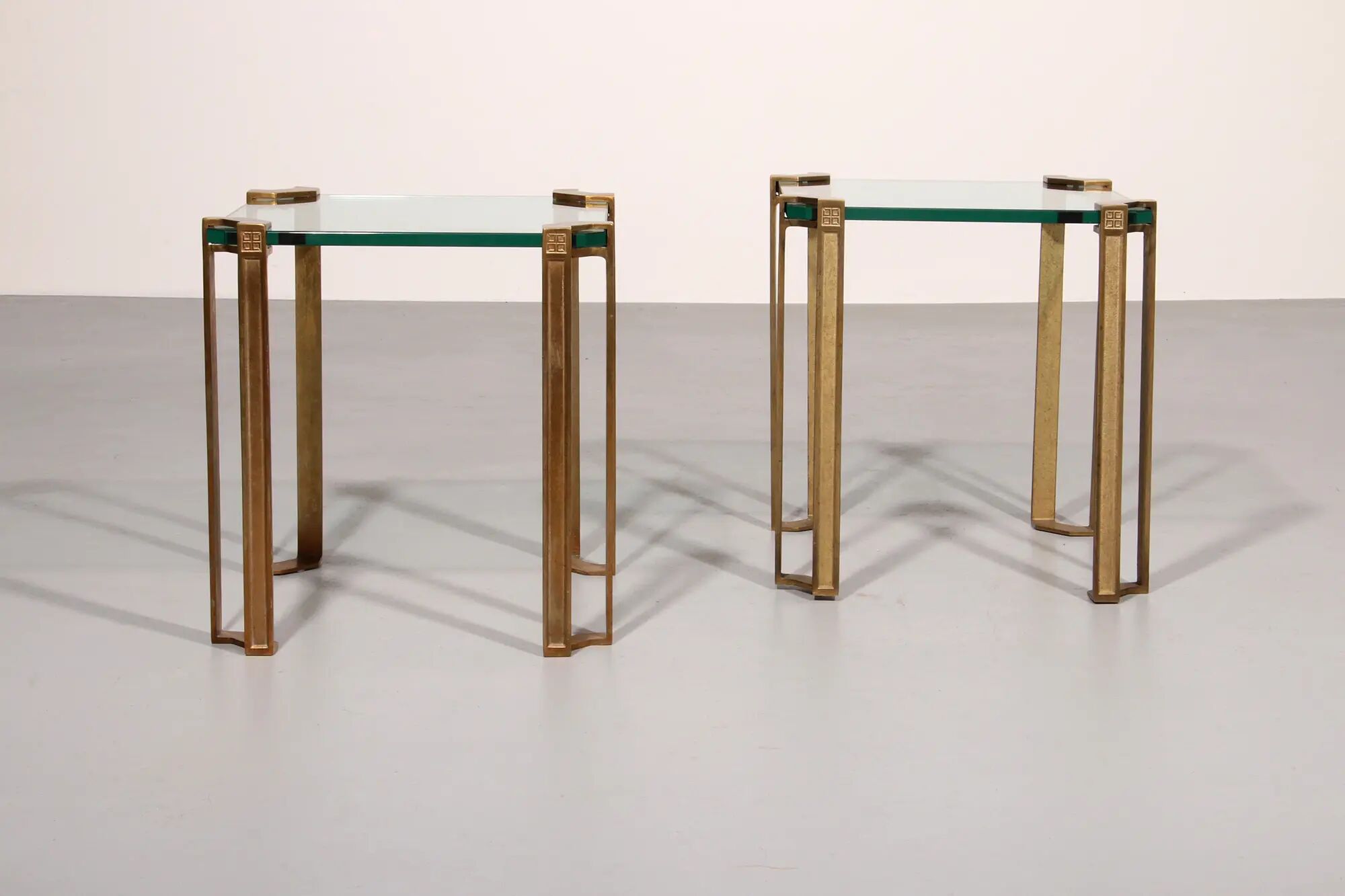 Peter Ghyczy T24 side tables, 1970s (45x45x45)