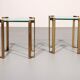 Peter Ghyczy T24 side tables, 1970s (45x45x45)
