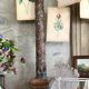 Pair of decorative columns