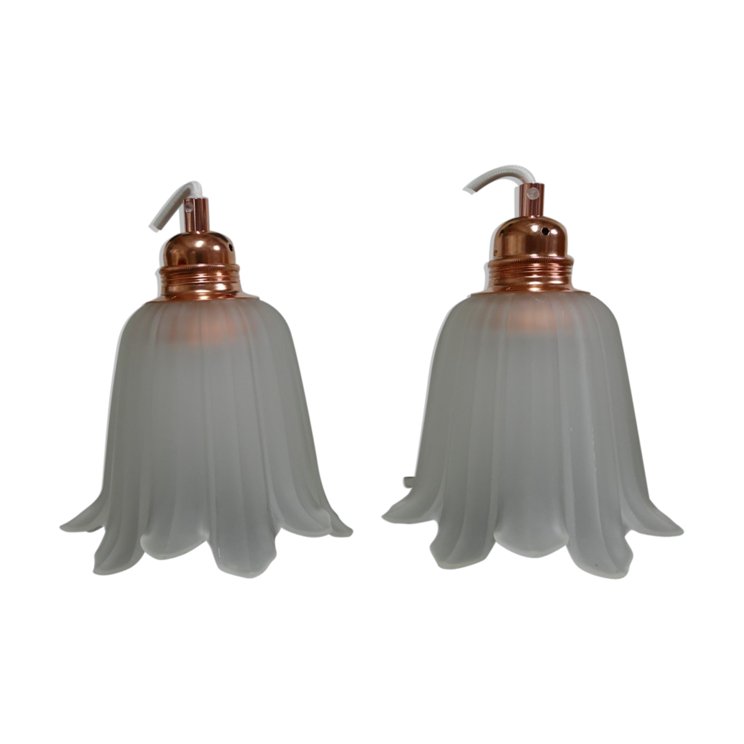 Pair of portable lamps