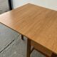 1960s Mid-Century vintage extendable drop leaf Formica dining table