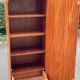 Vintage bonnet cabinet with drawer and shelves