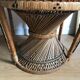 Vintage Emmanuelle chair in rattan and buri