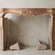 18th-century fireplace in Prety stone (Burgundy)