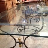 Modern glass table