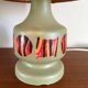2 vintage ceramic lamps 1970