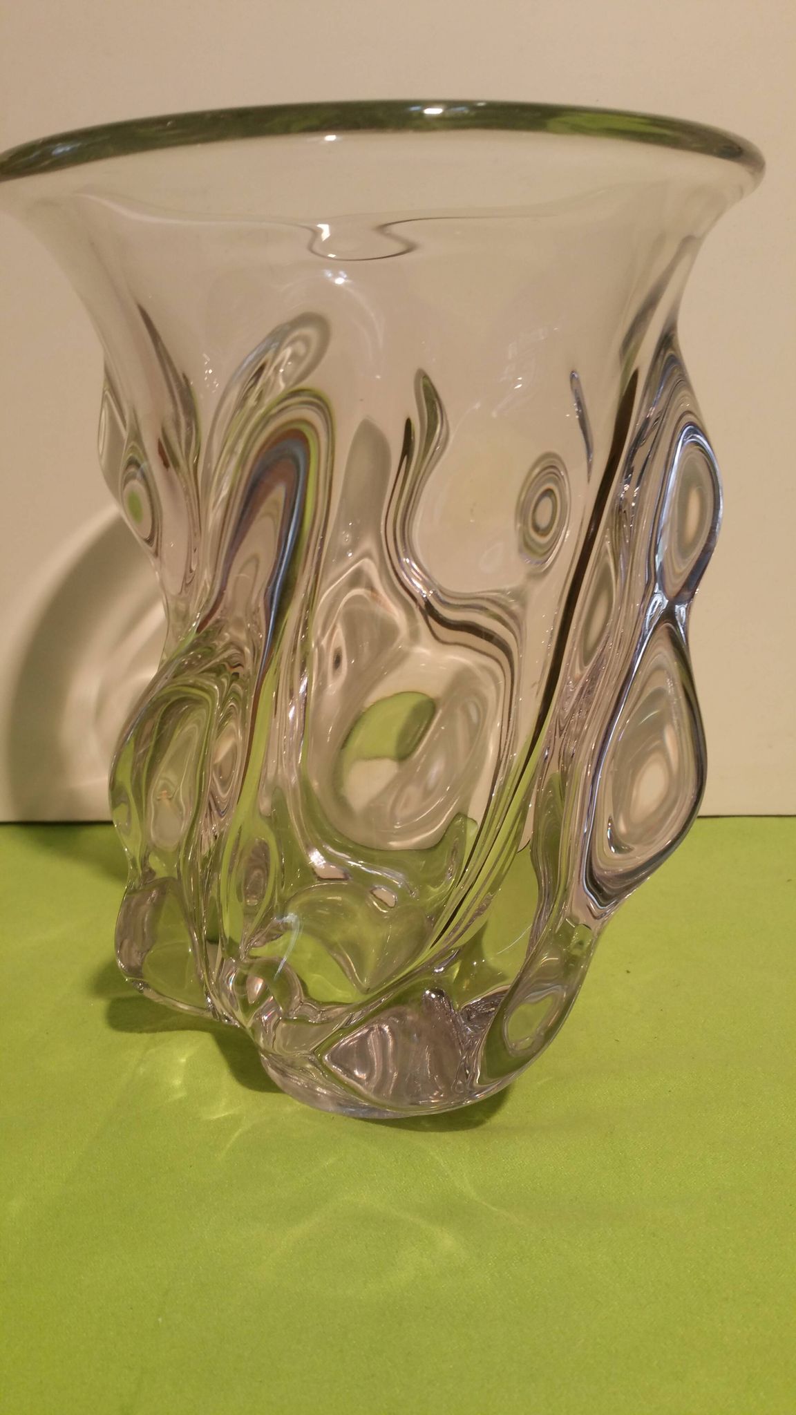 Vase en cristal