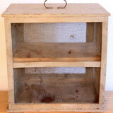 Garde manger grillagé shabby chic