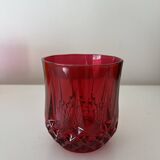 Verre en cristal d'arques vintage