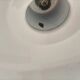 Enameled sheet metal pendant lights