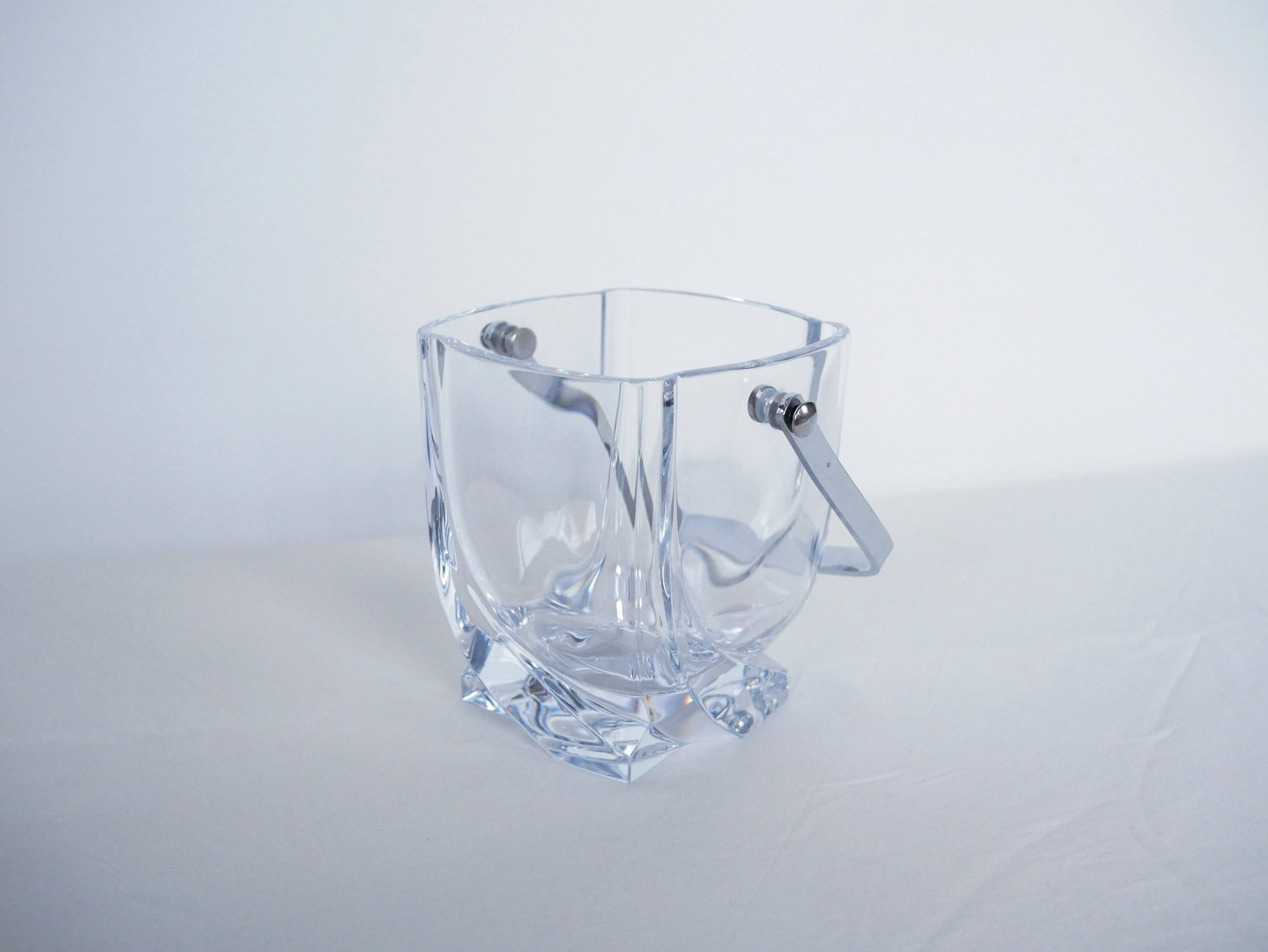 Vintage Sèvres crystal ice bucket