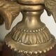 Pair of gilded bronze chandeliers