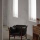 "Lounge chair 'Ilona' by Arne Norell in stained beech and leather, mid-20th century."