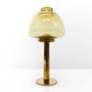 Hans-Agne Jakobsson Claudia Scandinavian Candle Holder Yellow L10232 1960
