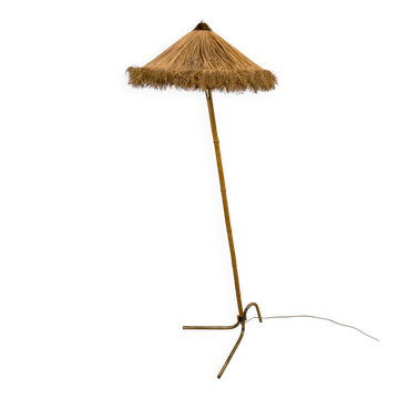 Bamboo floor lamp by Rupert Nikoll (Austria)