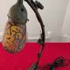 Articulated glass paste lamp, Art Nouveau