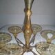 Véritable lustre art déco 6 branches
