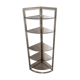 Etagère d'angle artelano années 70