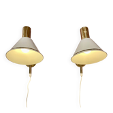 Paire d'appliques modulables, 1960