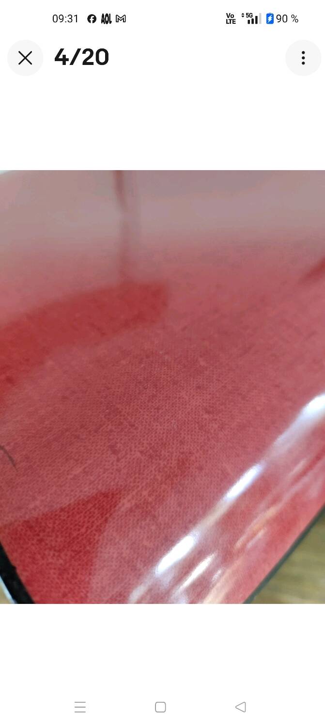 Jacques Hitier Chair 1950 Tubauto Red Bakelite Style Seat