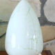 marbled opaline glass egg lamp 1970-80