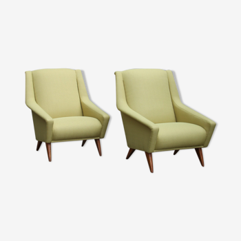 Paire de fauteuils design A Ciolino 1950