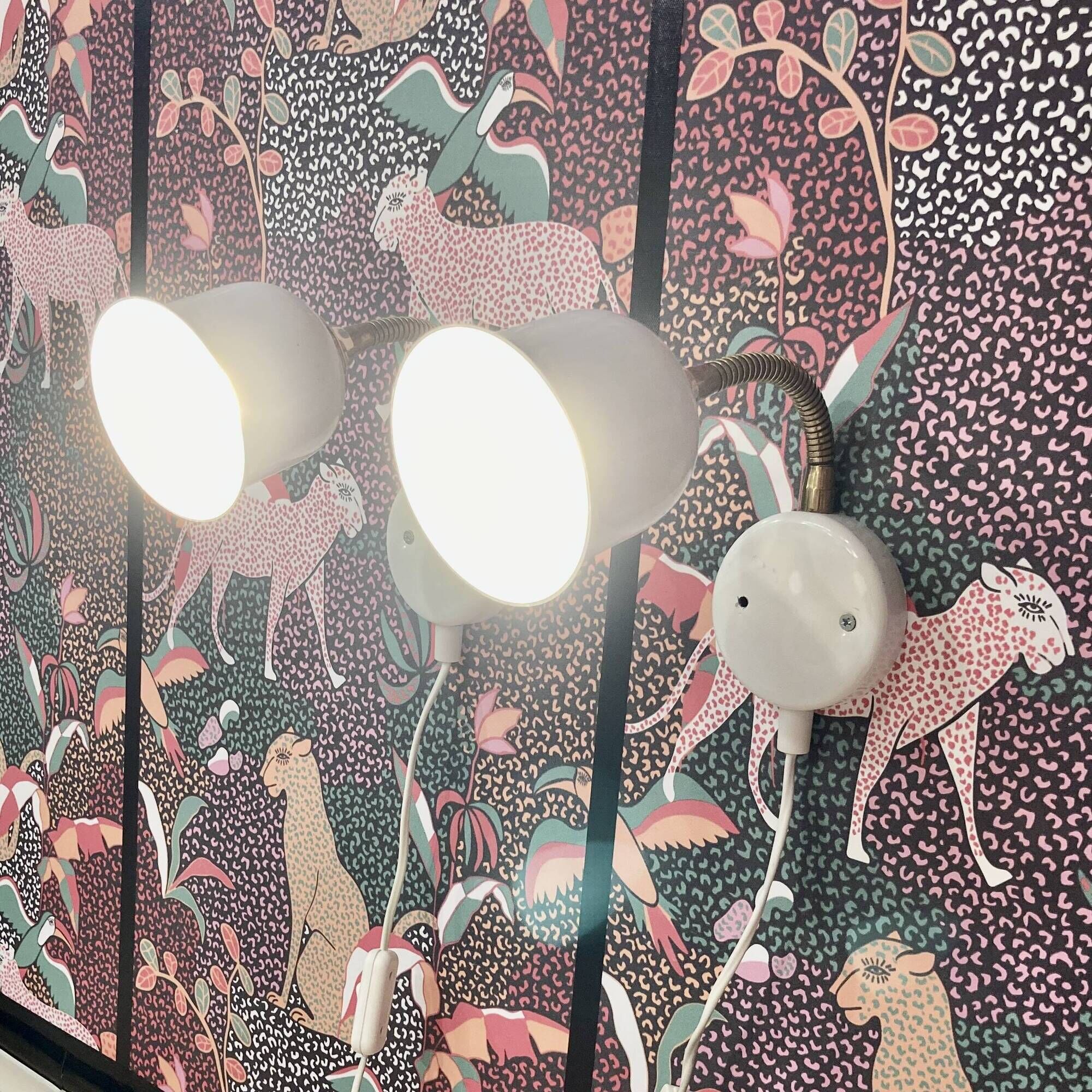 Modular wall lights 1960 "scandinavian design".