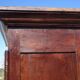 Armoire Louis Philippe en noyer massif