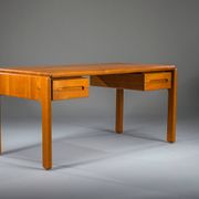 Bureau vintage en teck d'un ébéniste danois, années 1950