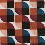 Vintage chest of drawers with compass feet, raw oak, 1960