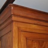 Antique solid oak wardrobe
