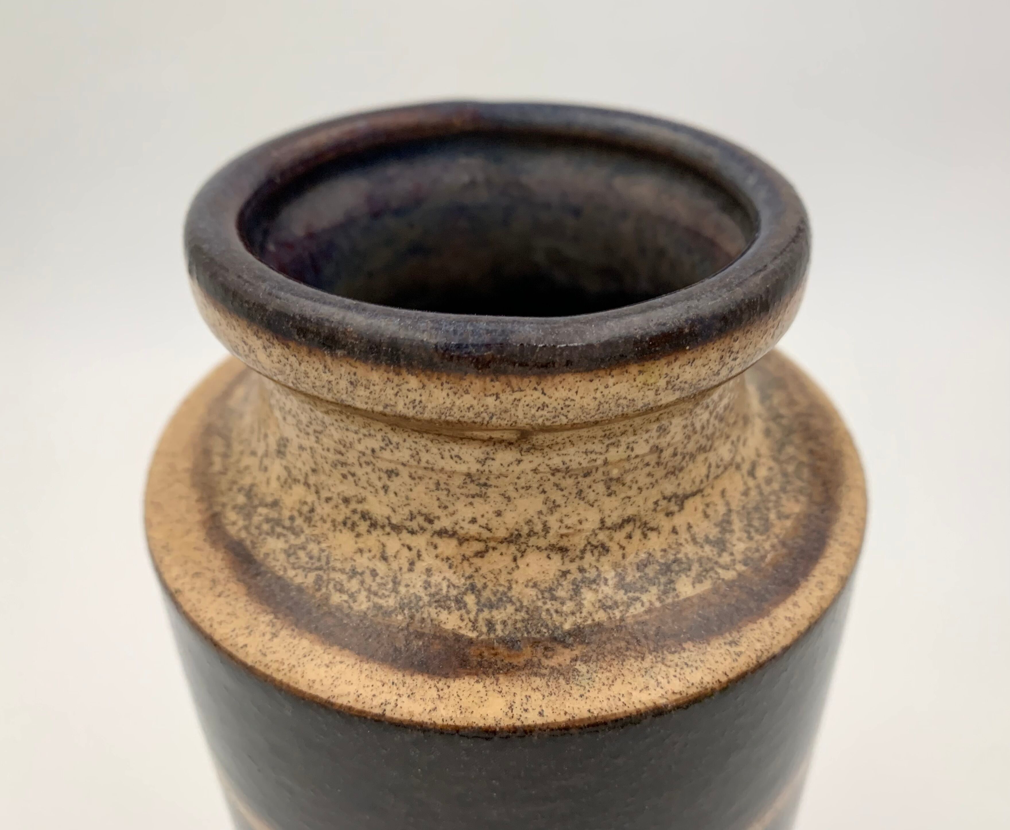 Vintage ceramic vase Scheurich West Germany - 1960s