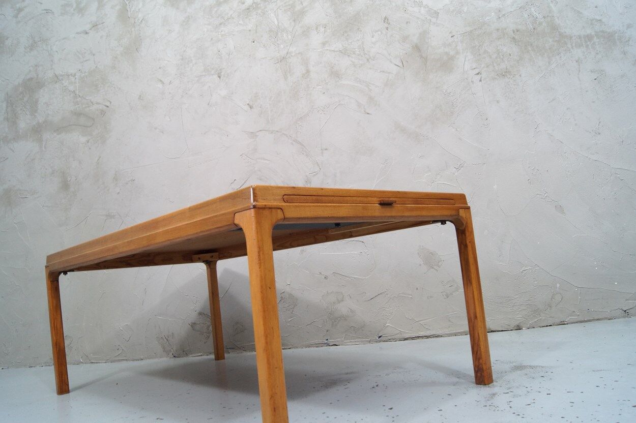 Scandinavian minimalist teak coffee table, 1960s