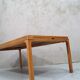 Scandinavian minimalist teak coffee table, 1960s