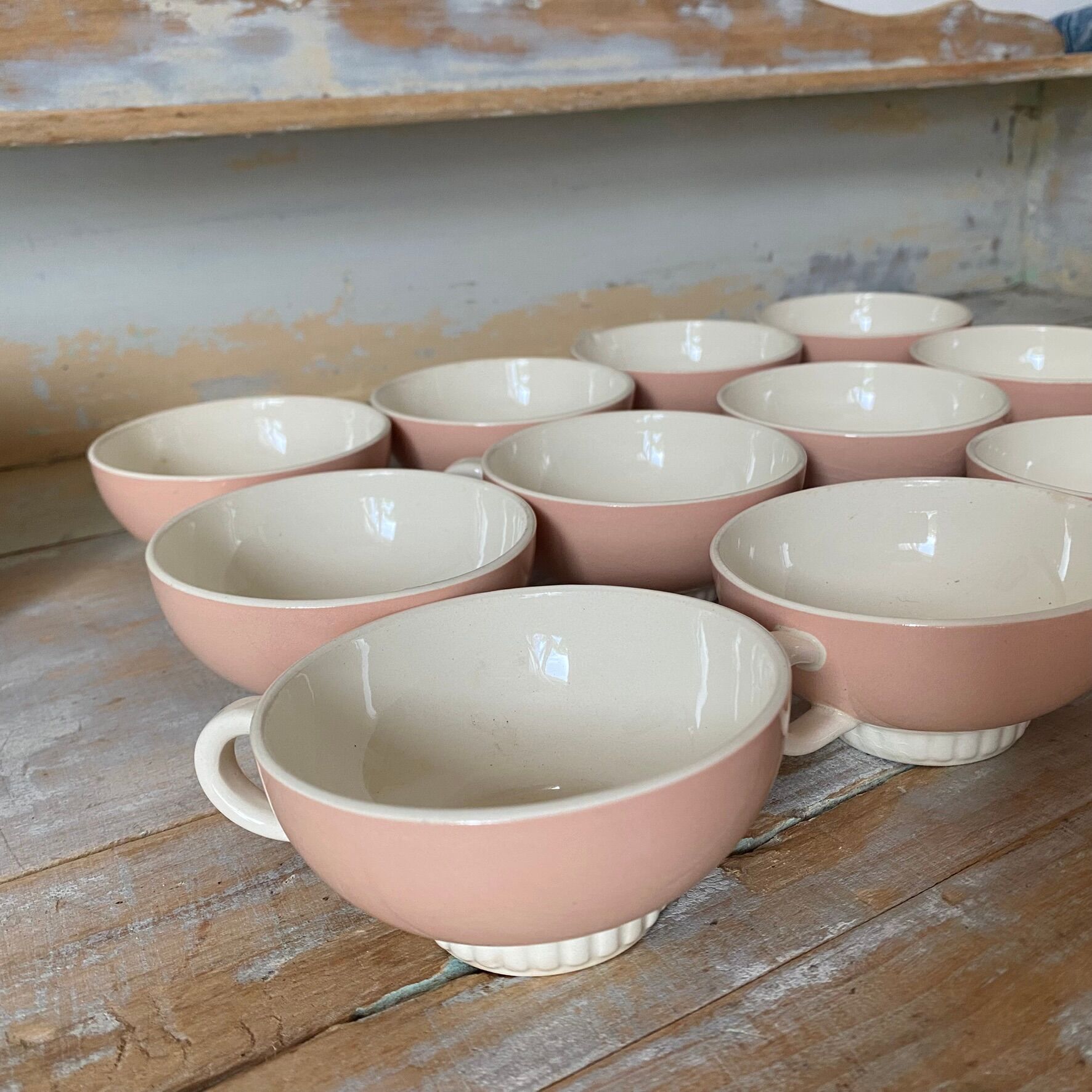 Ensemble de tasses et soucoupes  Villeroy et Boch