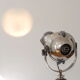 Projector of Cinema or Theatre Furse on wooden surveyor tripod