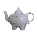 White elephant teapot