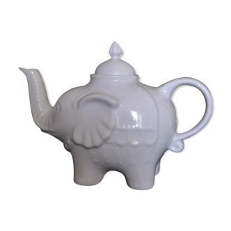 White elephant teapot