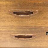 Scandinavian teak desk, Göran Strand, Lelångs Möbelfabrik, Sweden, 1950