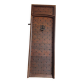 portes de château cloutées forgé a la main + cadre époque 1800/ 1900